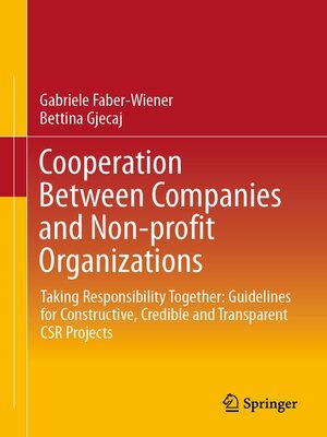 cover image of Cooperation Between Companies and Non-profit Organizations